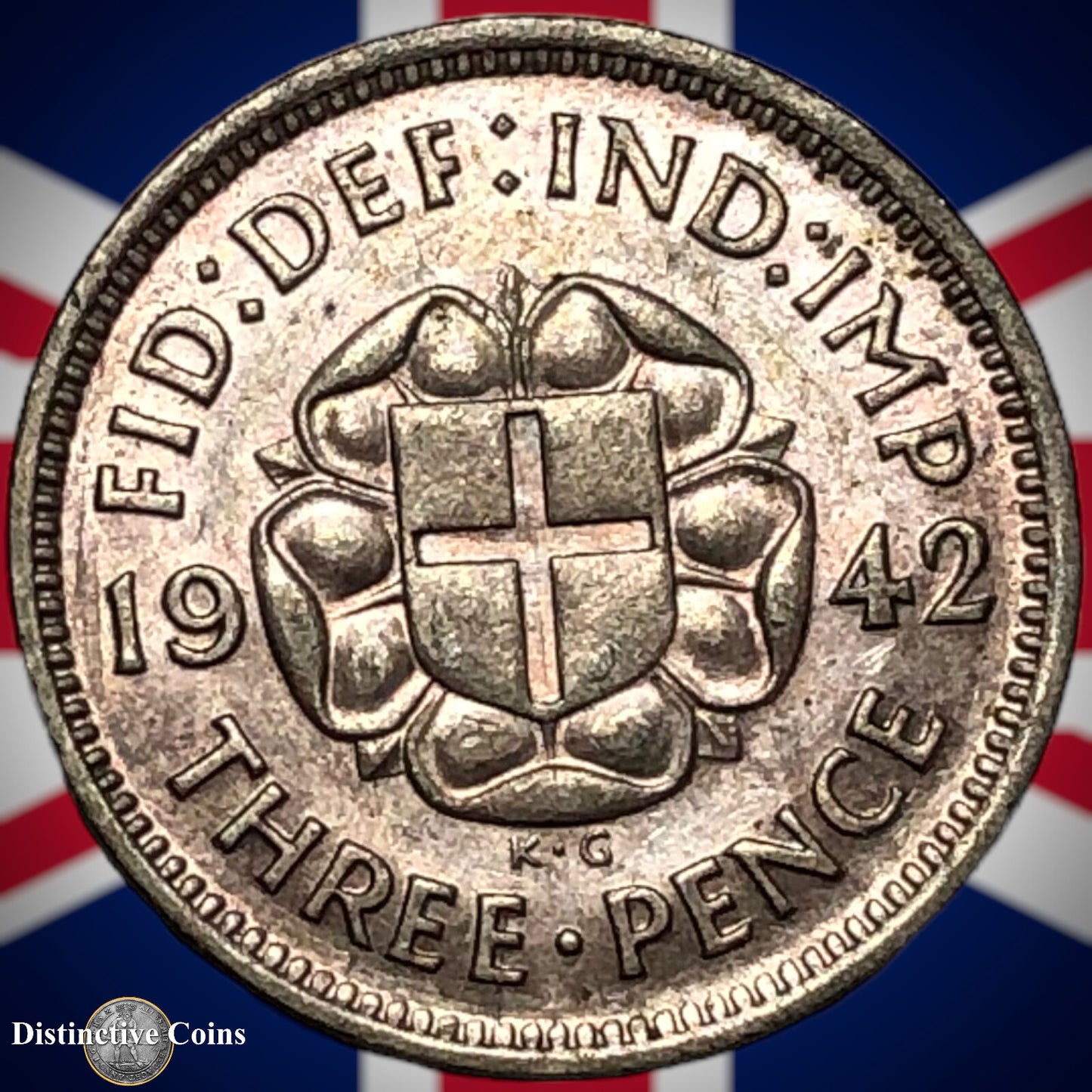 Great Britain 1942 Three Pence GB2338