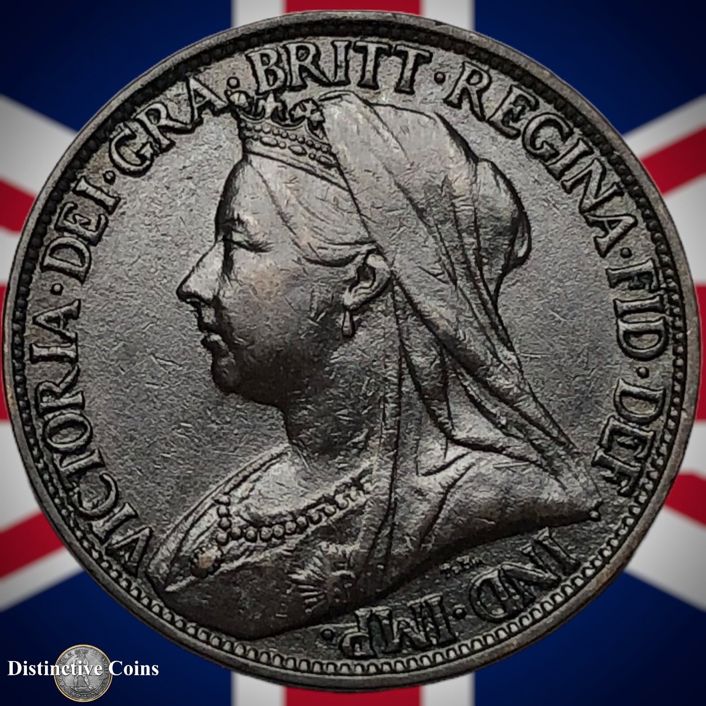 Great Britain 1899 Farthing 1/4d GB4463