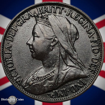 Great Britain 1899 Farthing 1/4d GB4463