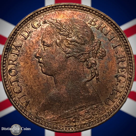 Great Britain 1875 H Farthing 1/4d GB3763