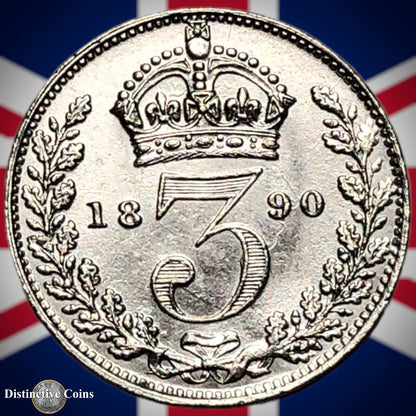 Great Britain 1890 Three Pence GB1992