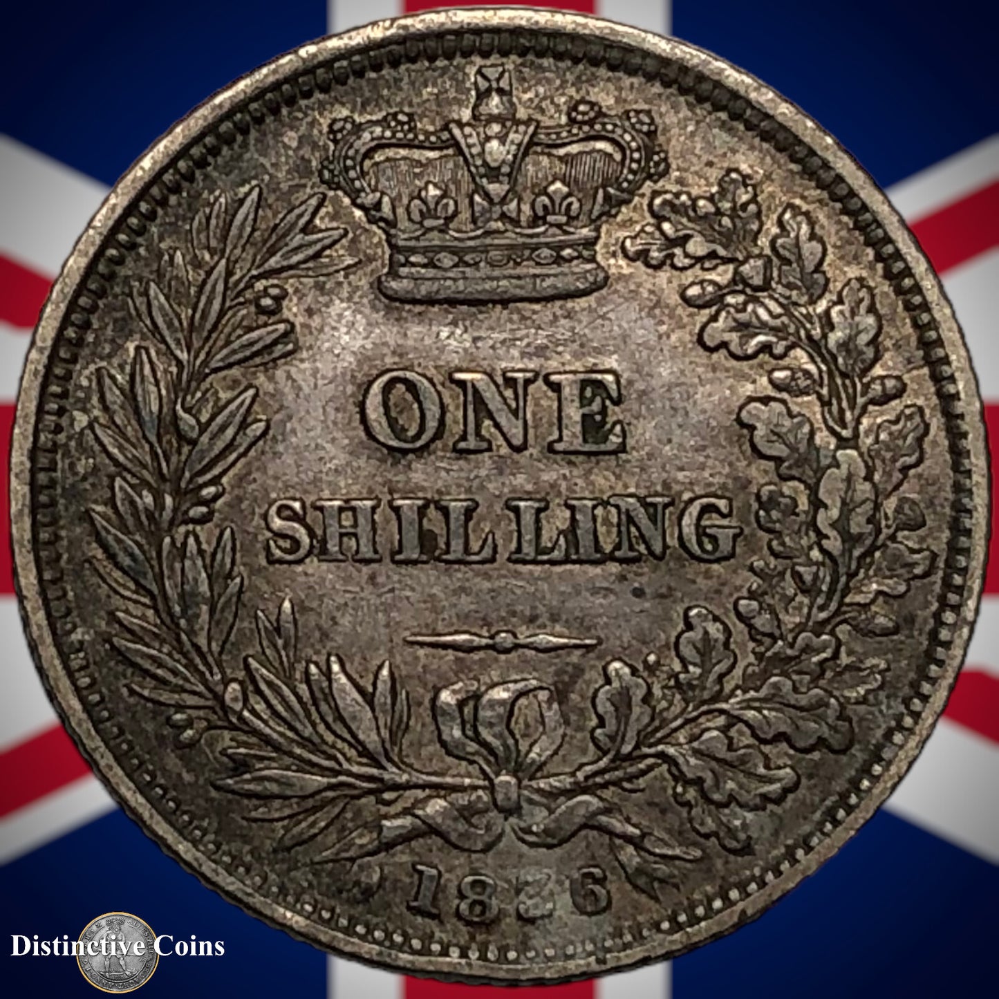 Great Britain 1836 British One Shilling GB0133