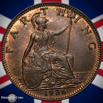 Great Britain 1936 Farthing 1/4d GB4987