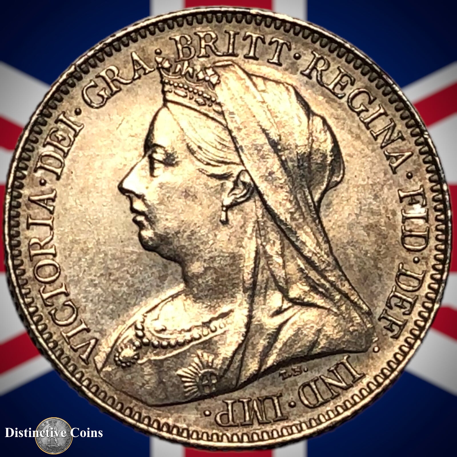 Great Britain 1900 Six Pence GB1484