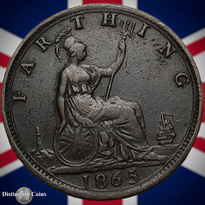 Great Britain 1865/2 Farthing 1/4d GB3542
