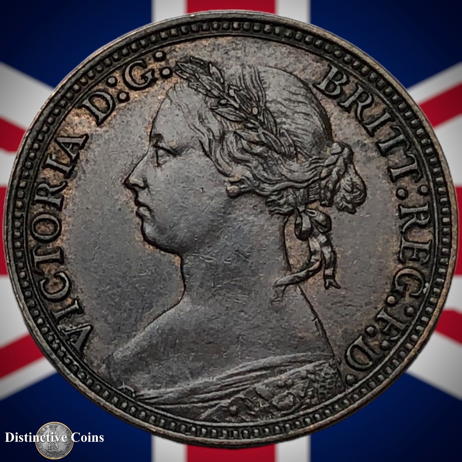 Great Britain 1879 Farthing 1/4d GB3833