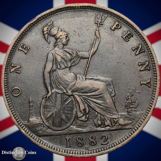 Great Britain 1882 H Penny 1d GB6442