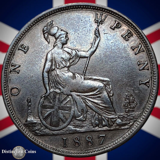 Great Britain 1887 Penny 1d GB6468