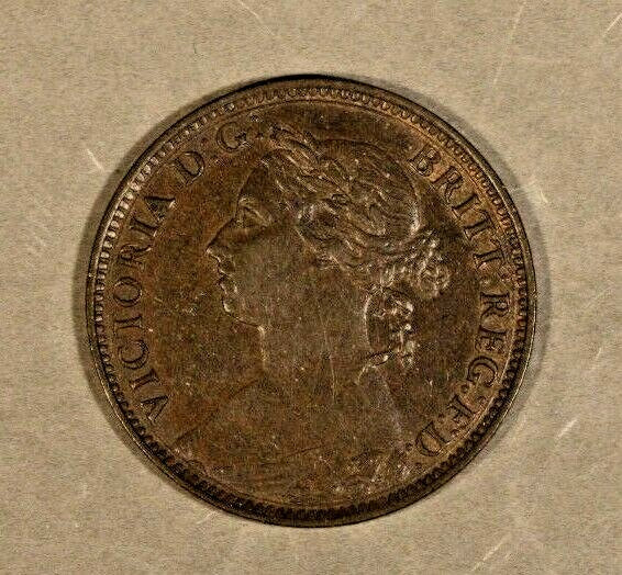 1886 Great Britain 1 Farthing               