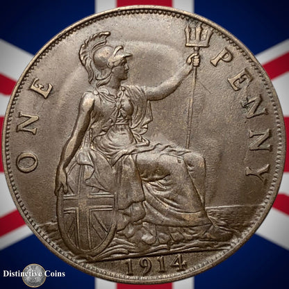 Great Britain 1914 Penny 1d GB6818