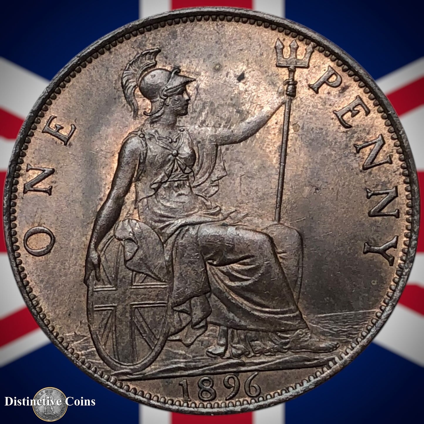 Great Britain 1896 Penny 1d GB6594