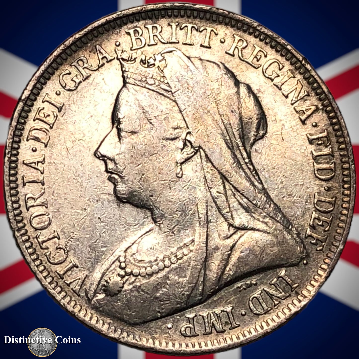 Great Britain 1899 British One Shilling GB0696