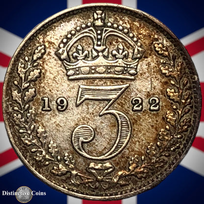Great Britain 1922 Three Pence GB2202