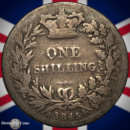 Great Britain 1845 British One Shilling GB0201