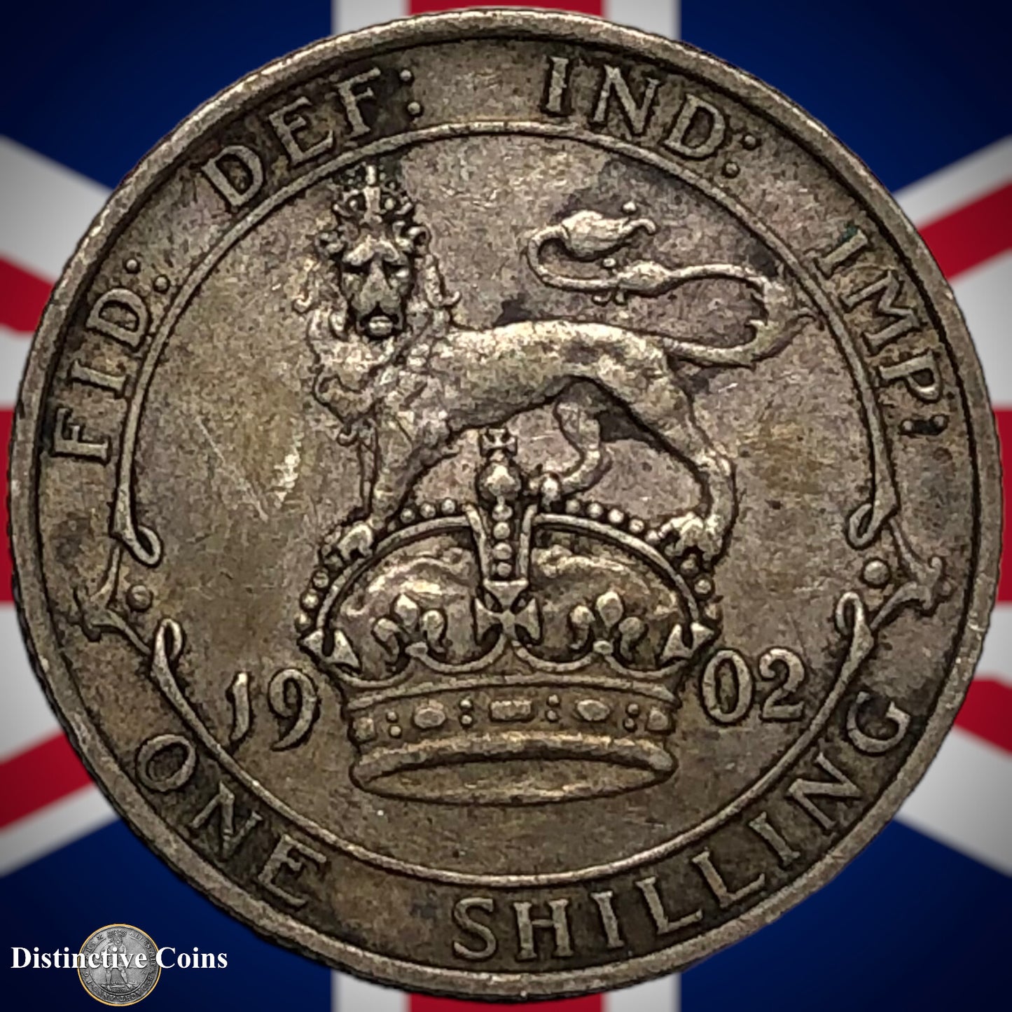 Great Britain 1902 British One Shilling GB0745