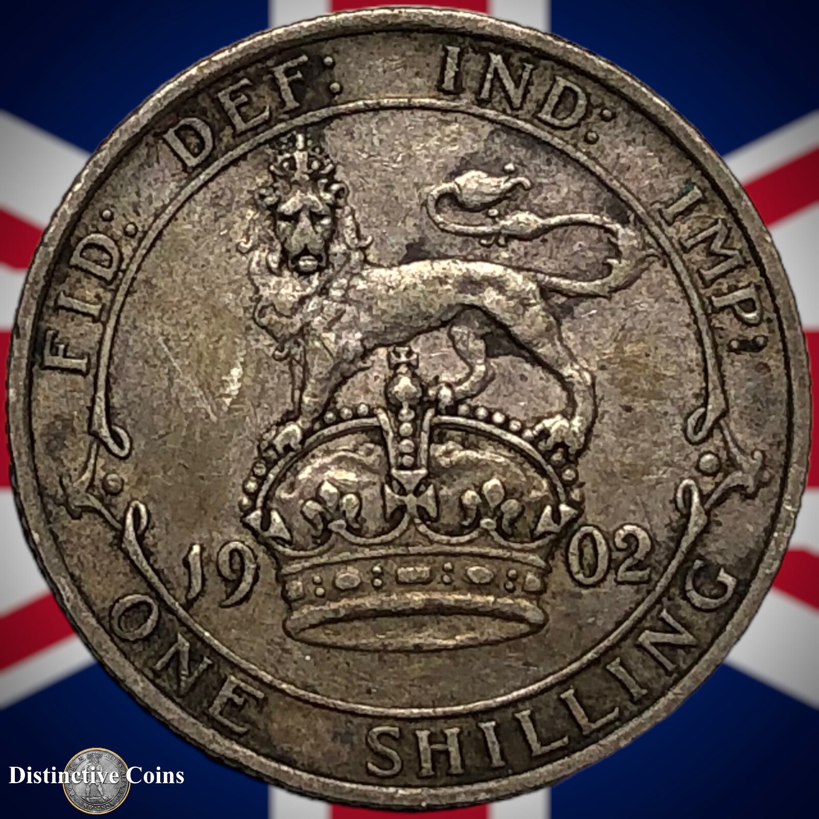 Great Britain 1902 British One Shilling GB0745