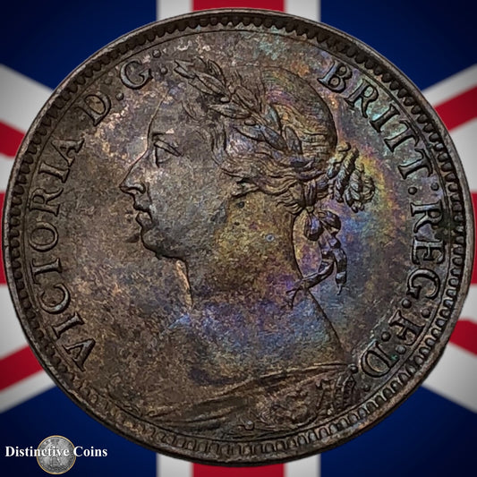 Great Britain 1885 Farthing 1/4d GB4175