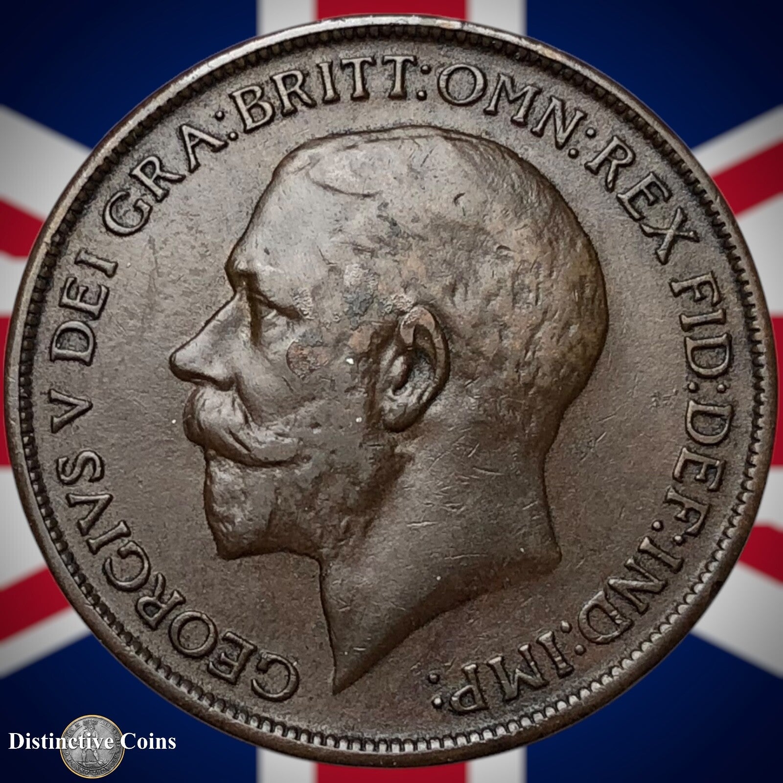 Great Britain 1912 Penny 1d GB6758