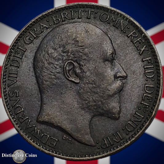 Great Britain 1903 Farthing 1/4d GB4535