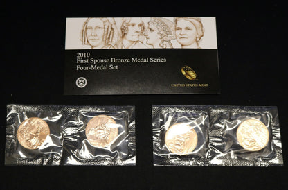 Lot of 3 First Spouse Bronze Medal Series (x2 2010, x1 2011)  B450