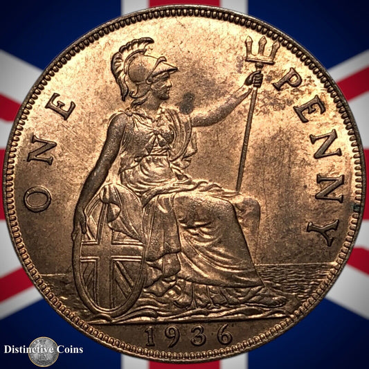 Great Britain 1936 Penny 1d GB7195