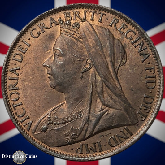 Great Britain 1901 Penny 1d GB6658