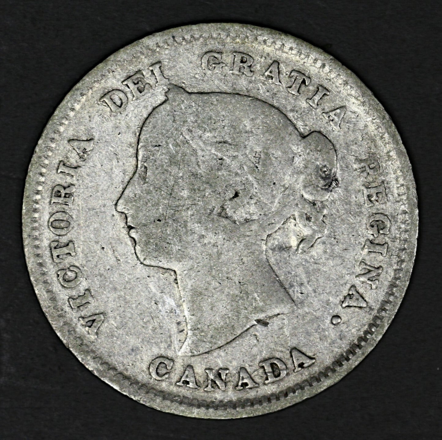 Canada 1894 5 Cents Key Date VG  A3211