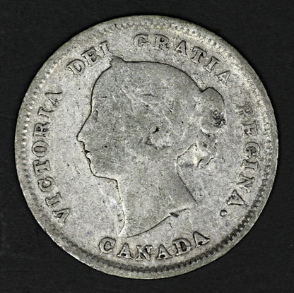 Canada 1894 5 Cents Key Date VG  A3211