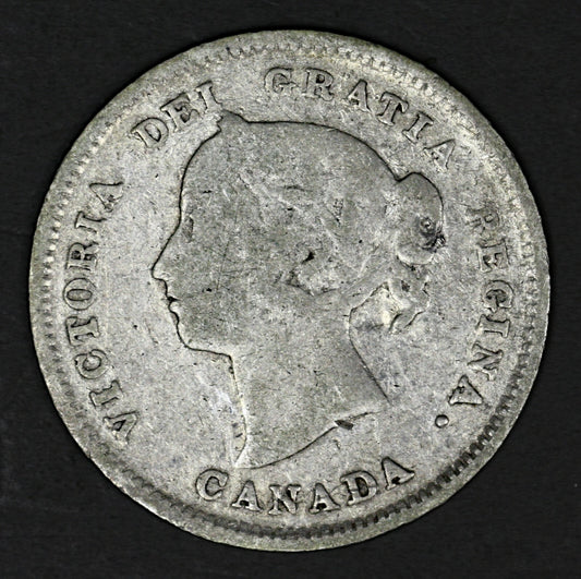 Canada 1894 5 Cents Key Date VG  A3211