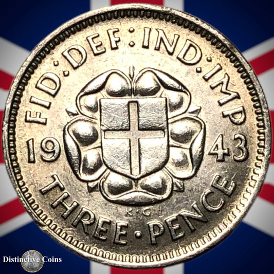Great Britain 1943 Three Pence GB2352