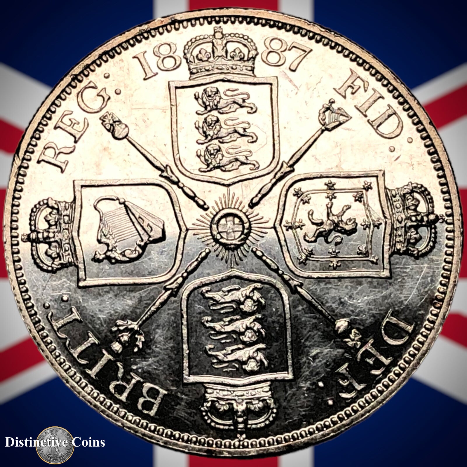 Great Britain 1887 Double Florin GB1389