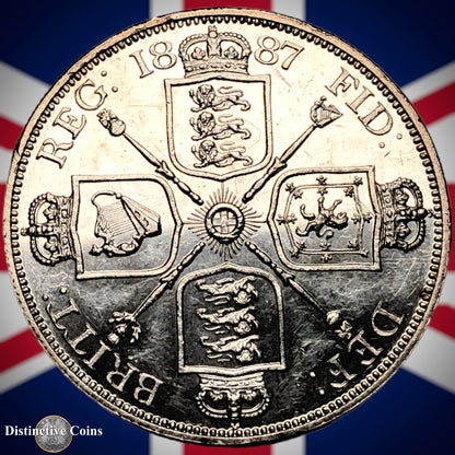 Great Britain 1887 Double Florin GB1389