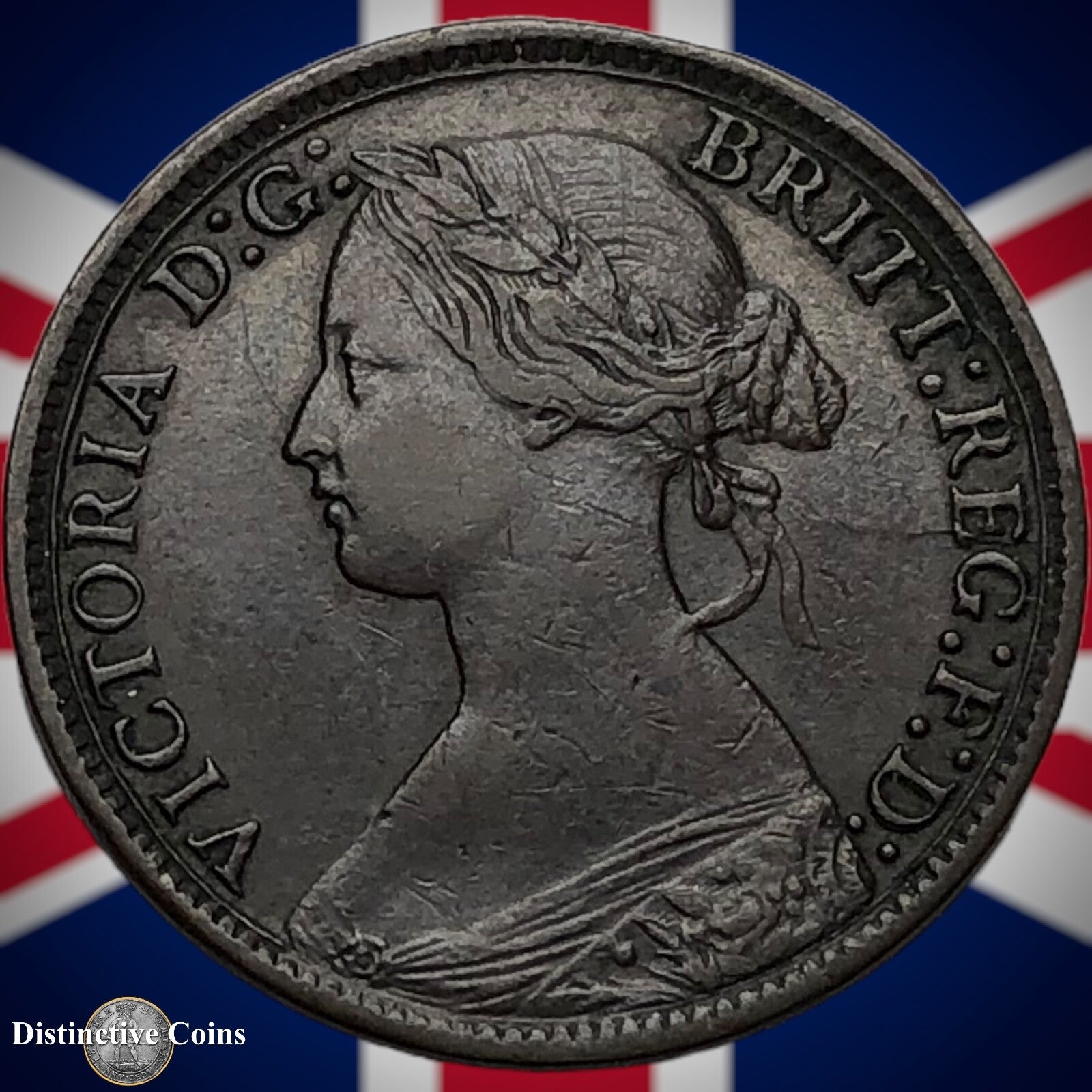 Great Britain 1866 Farthing 1/4d GB3551