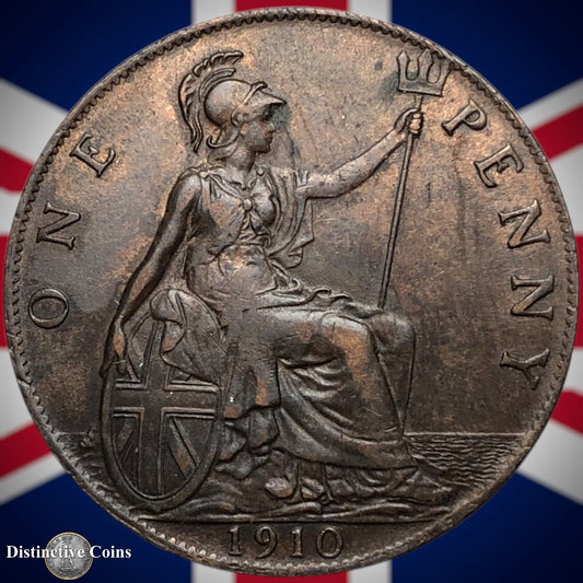 Great Britain 1910 Penny 1d GB6726