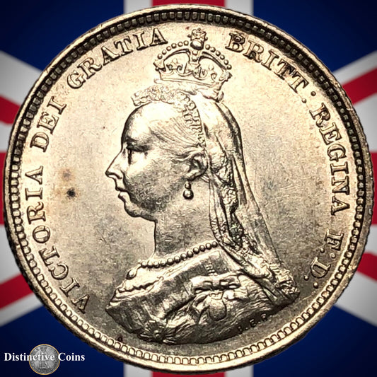 Great Britain 1887 British One Shilling GB0513