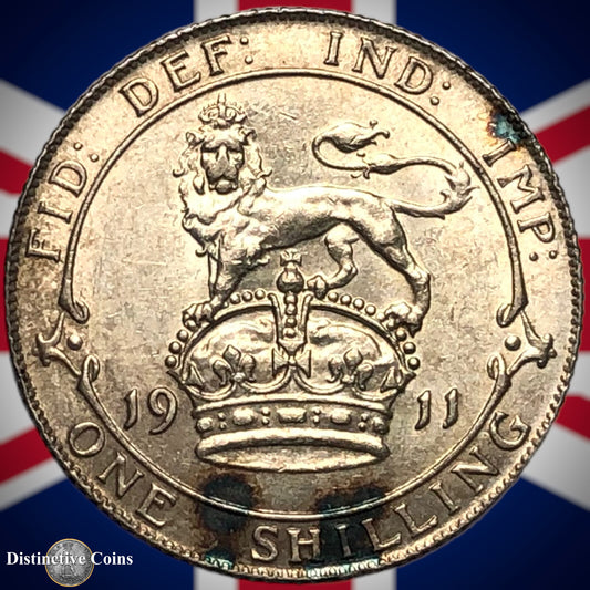 Great Britain 1911 One Shilling GB0918