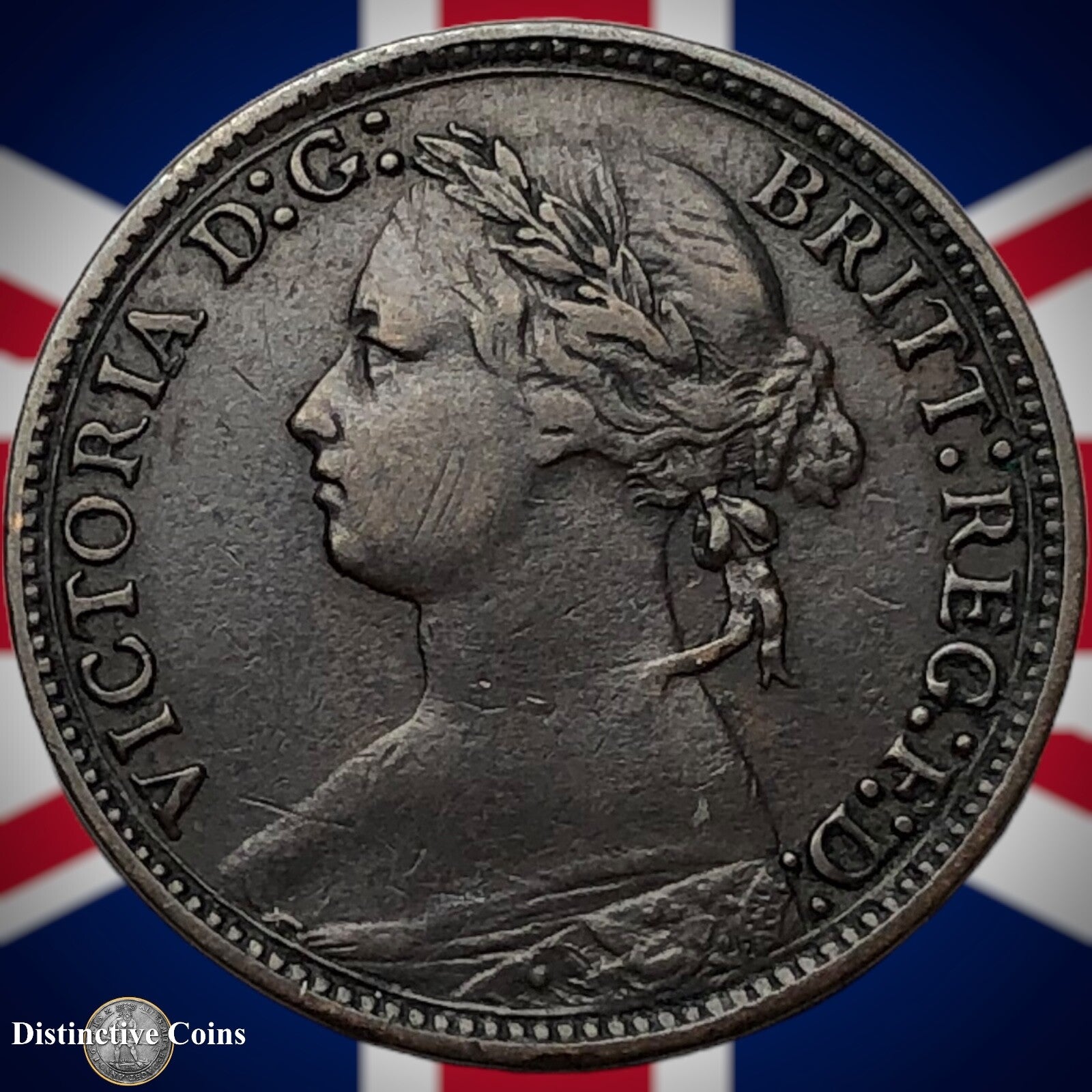 Great Britain 1879 Farthing 1/4d GB3807