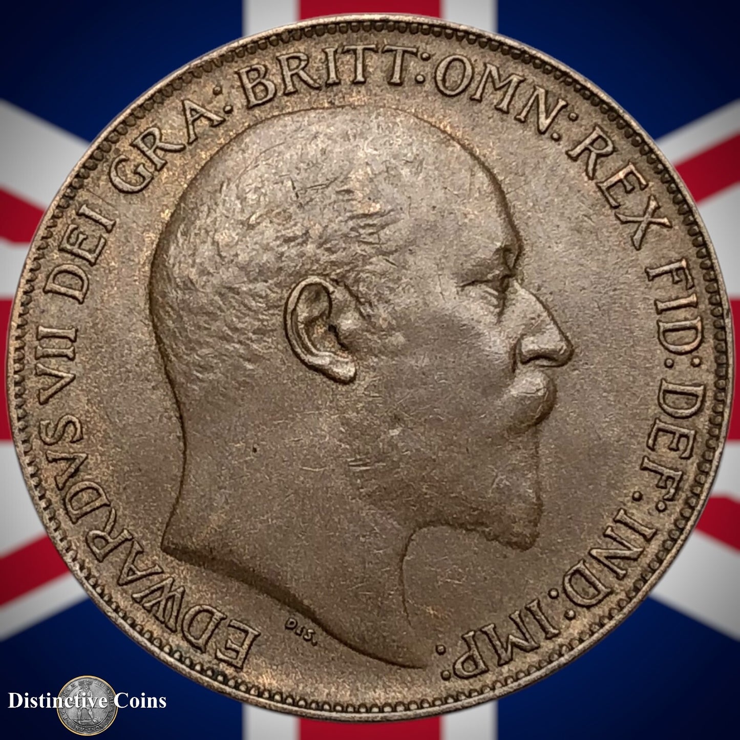 Great Britain 1908 Penny 1d GB6707