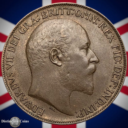 Great Britain 1908 Penny 1d GB6707