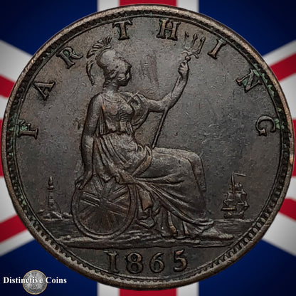 Great Britain 1865 Farthing 1/4d GB3530