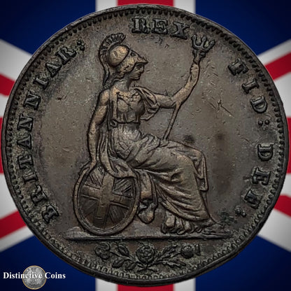 Great Britain 1835 Farthing 1/4d GB3383