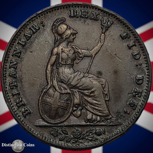 Great Britain 1835 Farthing 1/4d GB3383