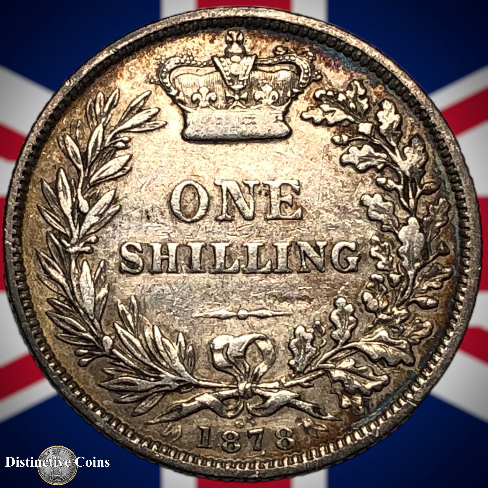 Great Britain 1878 British One Shilling GB0381