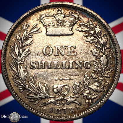 Great Britain 1878 British One Shilling GB0381