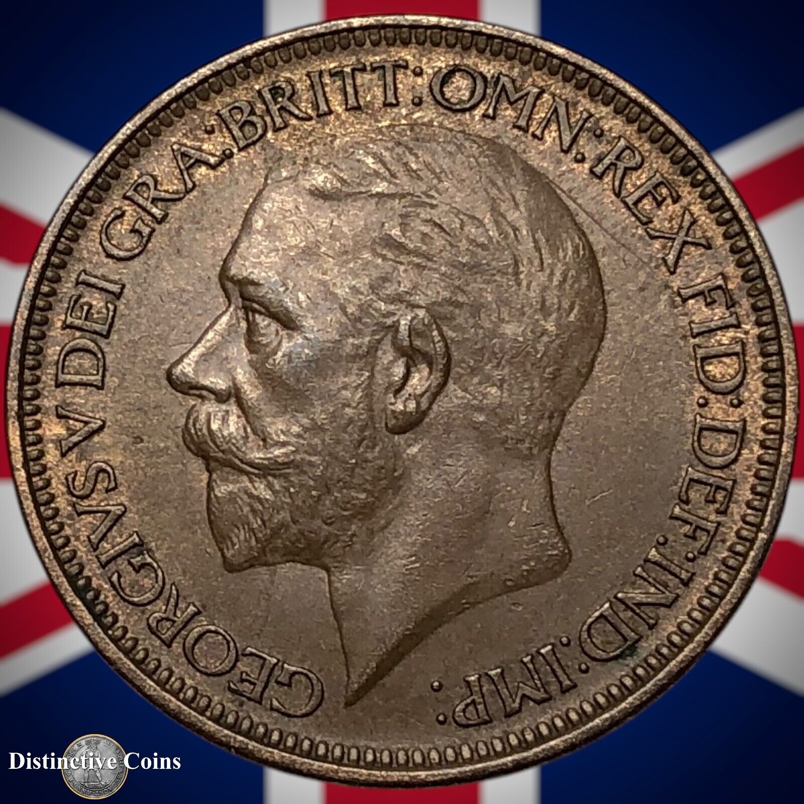 Great Britain 1927 Half Penny 1/2d GB5928