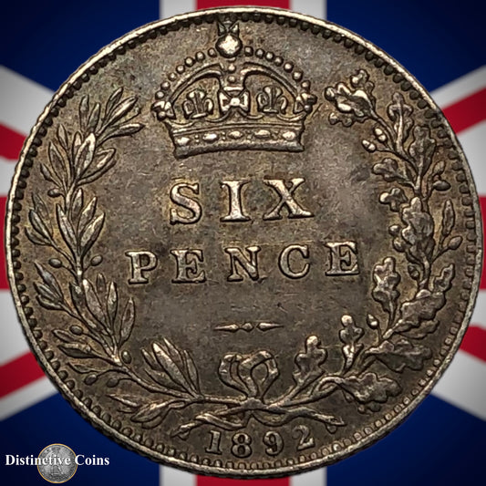 Great Britain 1892 Six Pence GB2769