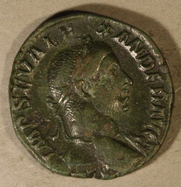 ANCIENT ROME Severus Alexander 222-235AD Bronze Sestertius ROME MINT   #B206