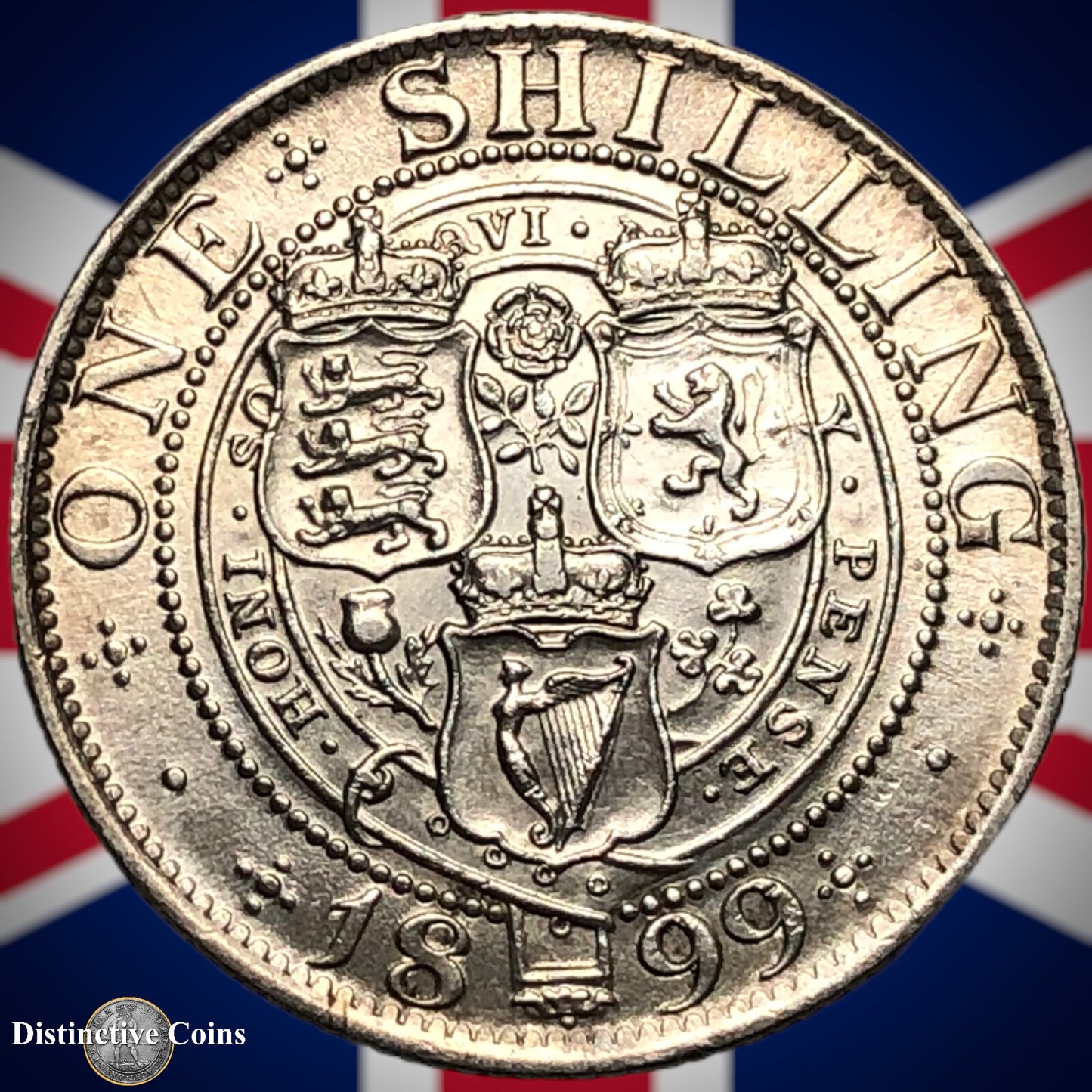Great Britain 1899 British One Shilling GB0709