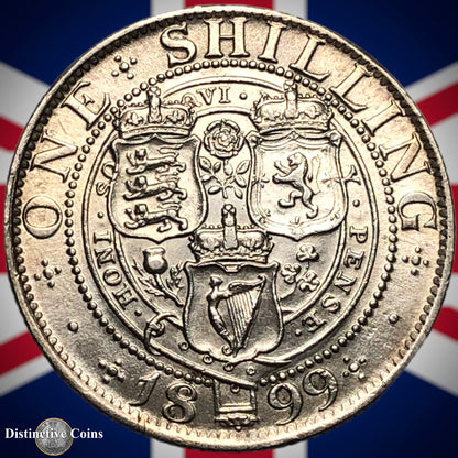 Great Britain 1899 British One Shilling GB0709