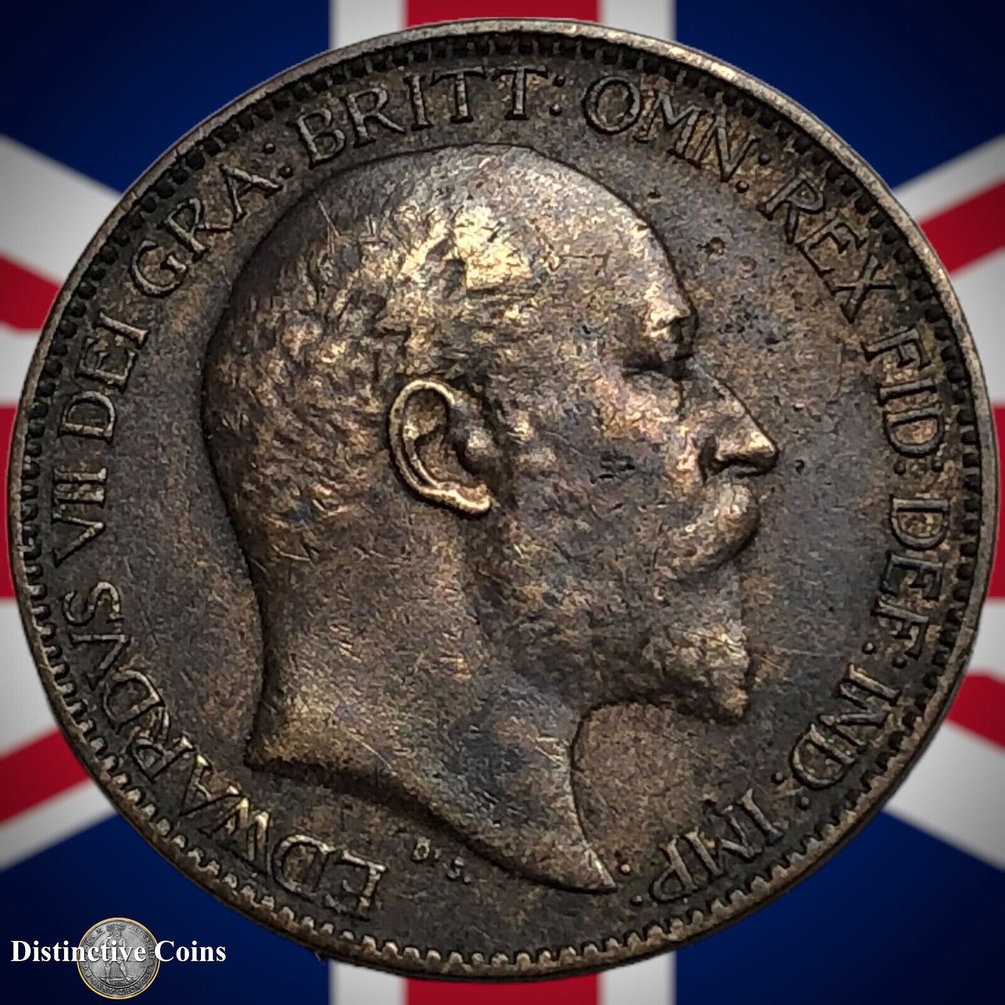 Great Britain 1910 Farthing 1/4d GB4634